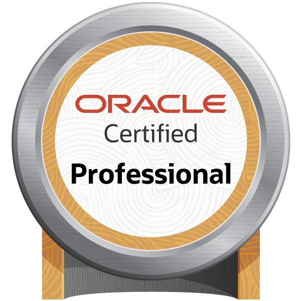 Oracle Professional Badge